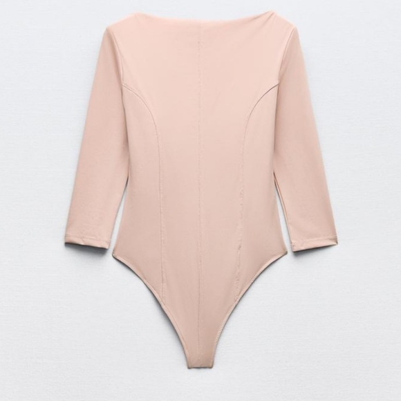 Zara Delicate Bodysuit Sz-L - Picture 5 of 10